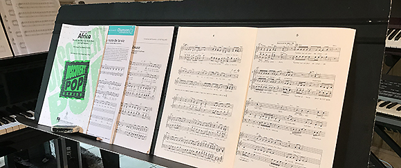 répertoire chorale pop choeur périgueux