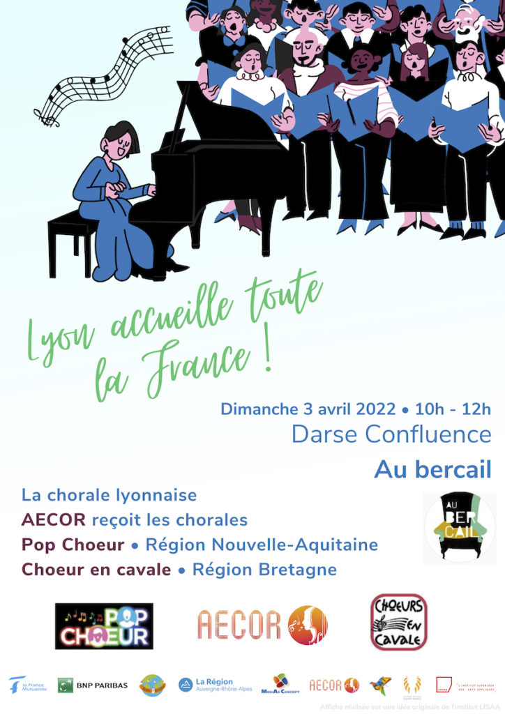 AECOR POP CHOEUR CHOEURS EN CAVALE concert chorales Lyon