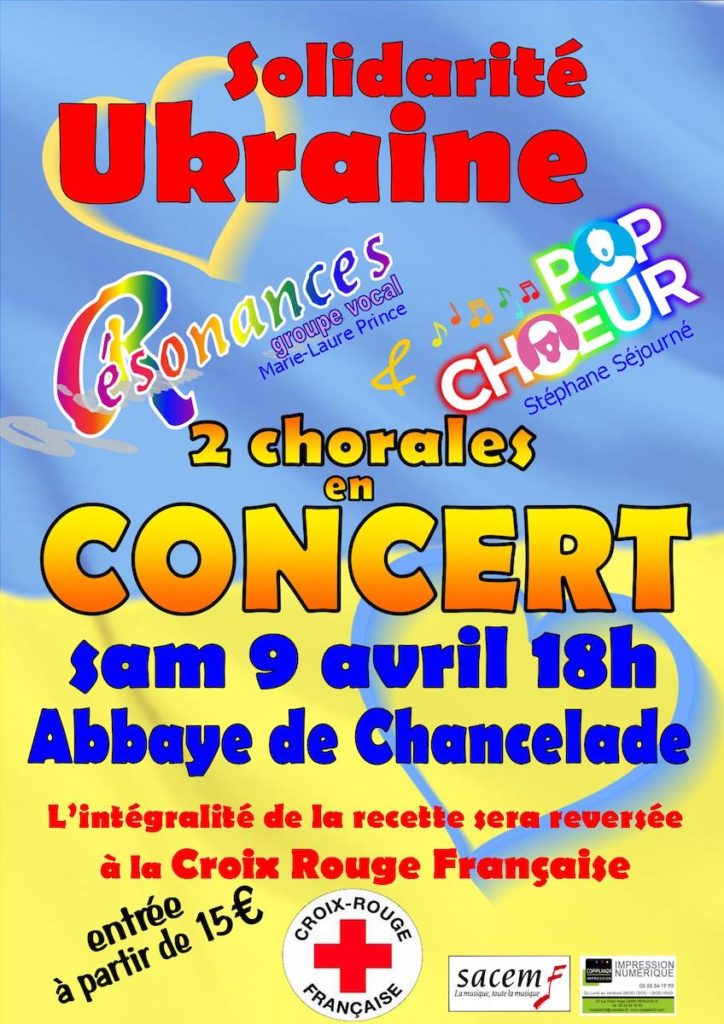 concert chancelade ukraine chorale pop choeur