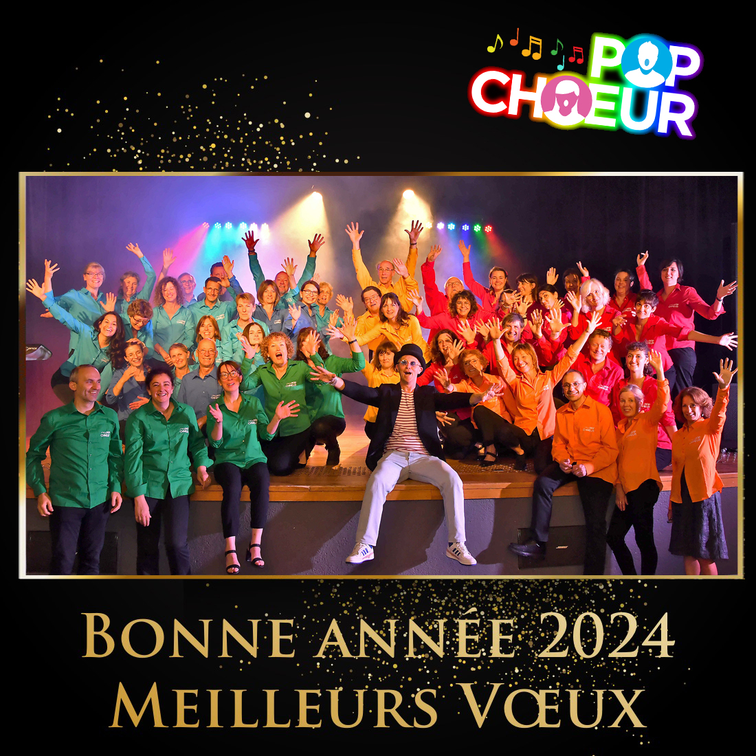 chorale pop choeur perigueux dordogne meilleurs voeux 2024