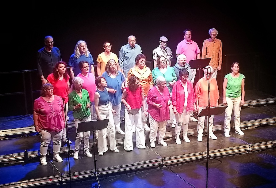 Concert des 10 ans pop choeur palace de Perigueux dordogne