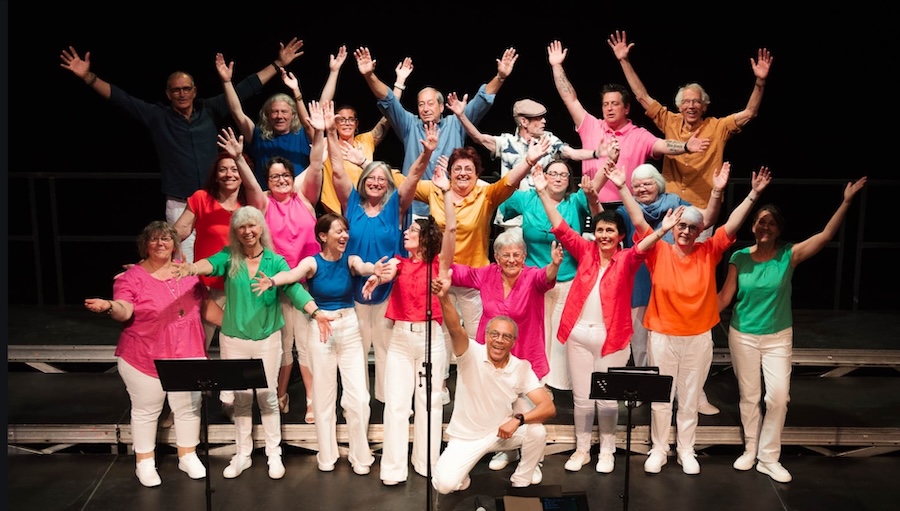Concert des 10 ans pop choeur palace de Perigueux dordogne