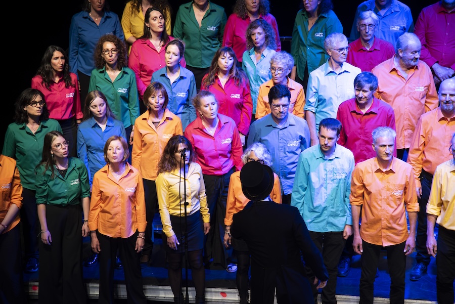 Concert des 10 ans pop choeur palace de Perigueux dordogne