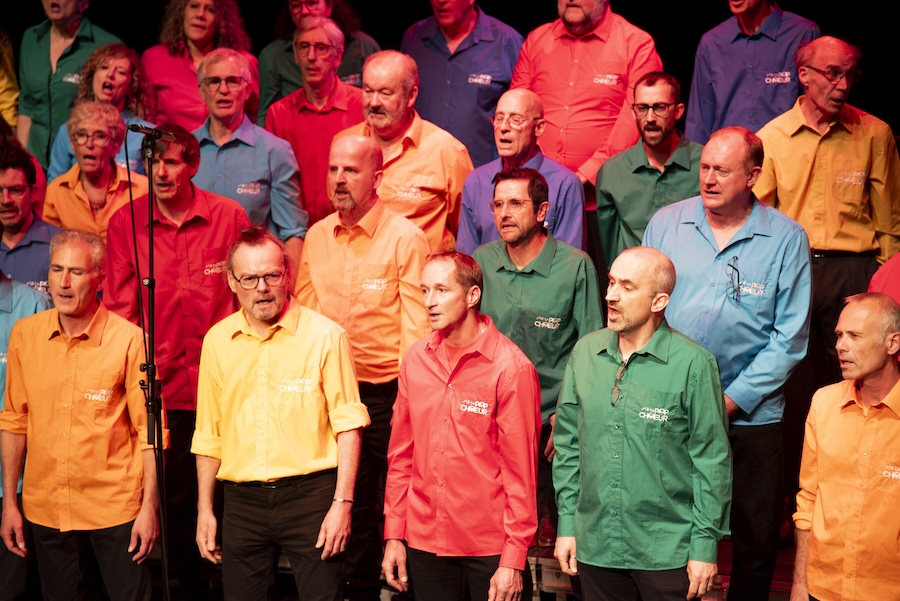 Concert des 10 ans pop choeur palace de Perigueux dordogne