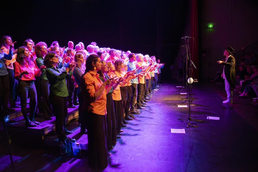 Concert des 10 ans pop choeur palace de Perigueux dordogne