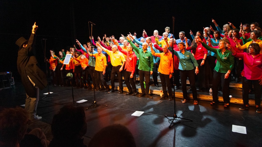 Concert des 10 ans pop choeur palace de Perigueux dordogne