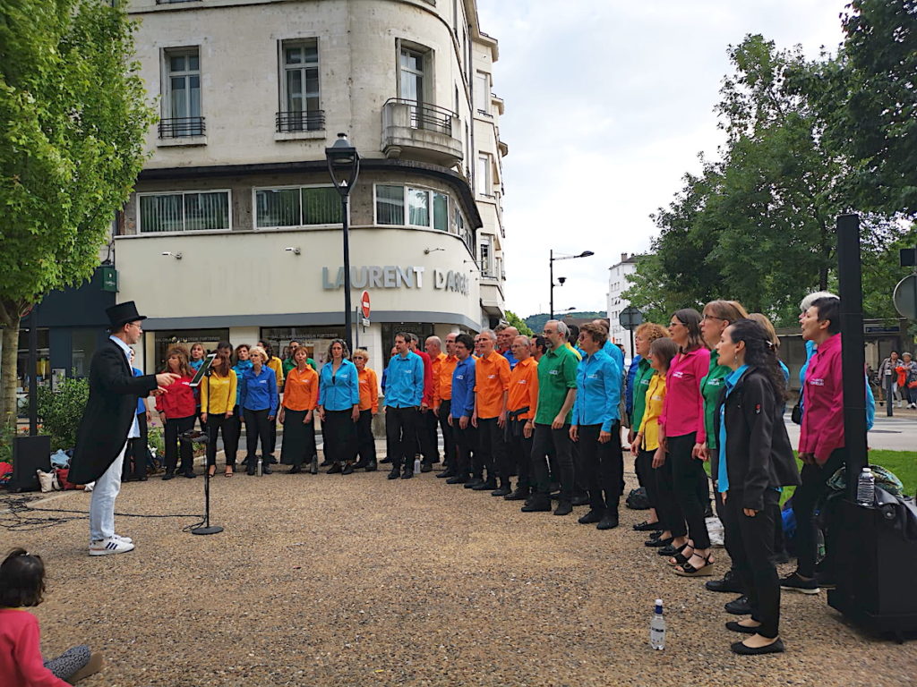 fête de la musique 2024 perigueux chorale pop choeur rock place André Maurois